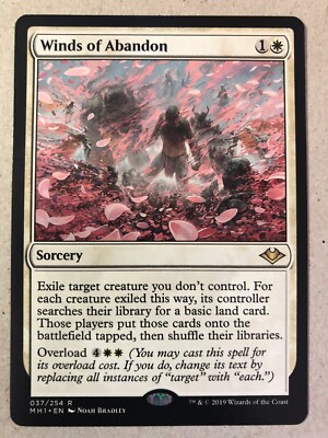 Winds of Abandon - NM - MH1 - One-Sided Board Wipe - Spot Removal - MTG |  eBay