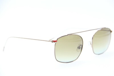 NEW SIMPLE EYEWEAR STAN 016 BROWN GRADIENT AUTHENTIC SUNGLASSES FRAMES RX 52-21