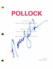 Marcia Gay Harden Signed Autograph Pollock Full Movie Script Lee Krasner Jackson