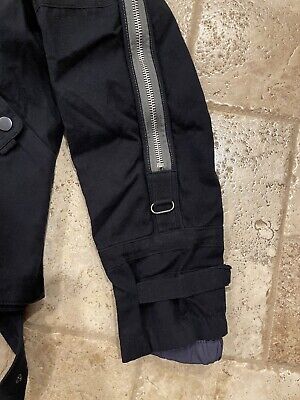 Dries Van Noten AW14 Black Backzip Bomber size Medium | eBay