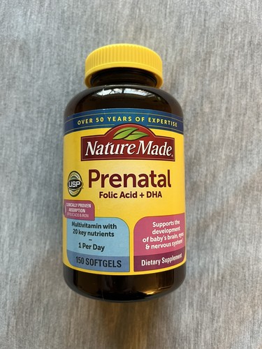 Nature Made Prenatal Multi + DHA - 150 Softgels