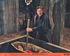 VAMPIRE KILLER Coffin Vintage TASTE THE BLOOD OF DRACULA Hammer Horror Photo