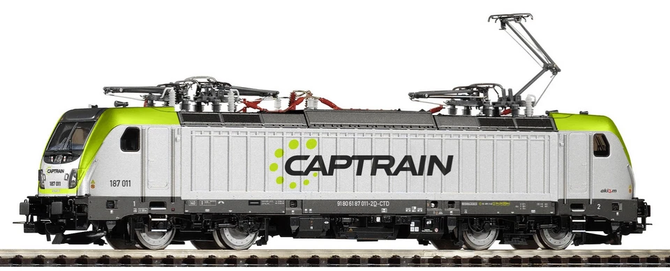 PIKO H0 71327 - Locomotive Électrique / Son Br 187 Captrain,Ep. VI + PluX22 Dec - Photo 1/1