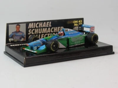 MINICHAMPS Benetton Ford B194 #5 Schumacher Wc 1994 German 1/43 Msc #12 - Photo 1/4