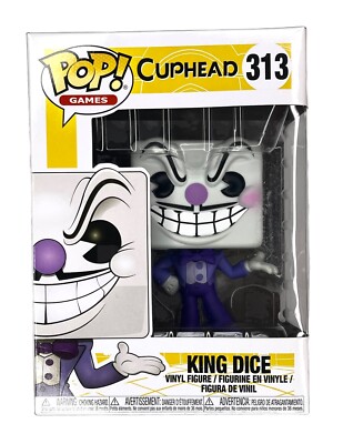 Funko POP! Games Cuphead King Dice (Purple) #313 Vinyl Figure