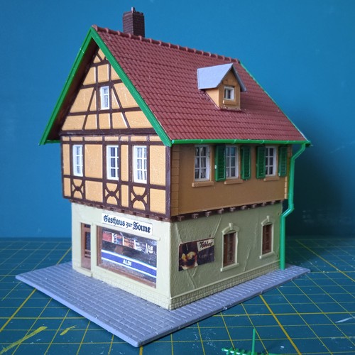 Lot De 3 Grandes Maquettes FALLER HO - Maisons à Colombage - Montées - Occasion