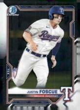 2021 Bowman Chrome #BCP-41 Justin Foscue