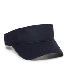 Navy Sun Visor Comfort Fit Adjustable Visor Cap Open Hat Unisex Adult New