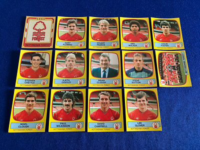 Panini Fußball 88 Nottingham Forest unbenutzt Album Sticker 14 alle verschieden