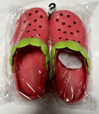 Strawberry sandals Pink M size 23-24cm 9 - 9.5" From JAPAN