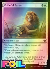 x1 Prideful Parent FDN Foundations MTG 21 FOIL COMMON M/NM 1x