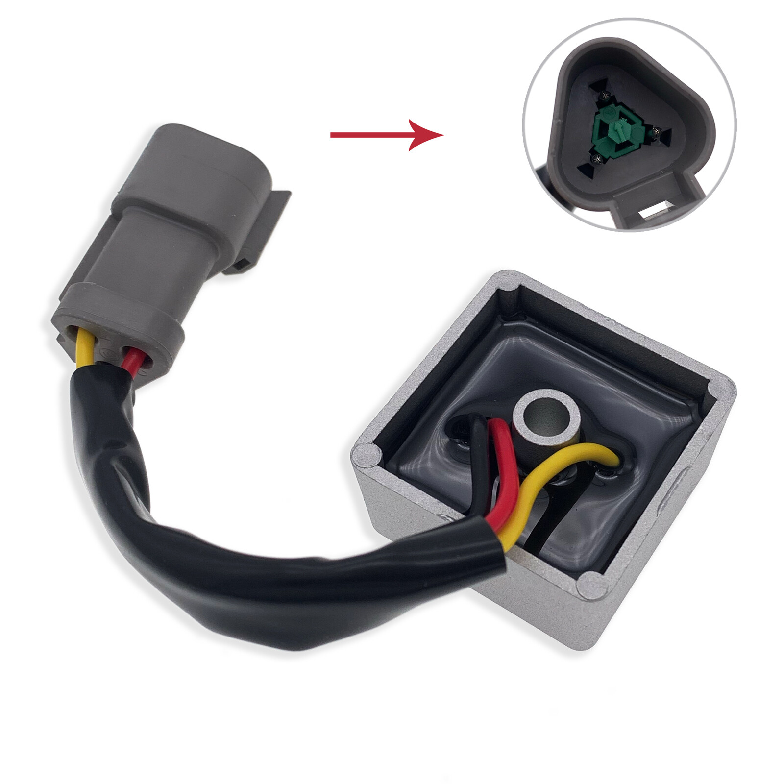 Voltage Regulator Rectifier For Club Car Precedent Cart 102803301 /