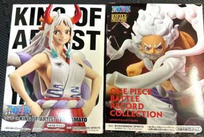 ONE PIECE BATTLE RECORD COLLECTION 5体セット One Piece Luffy Gear 5 & Yamato Figure Battle Record Collection
