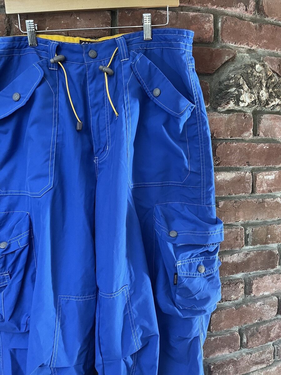 Vintage 90s Y2K Mac Gear Nylon Baggy Wide Leg Cargo Rave Vintage 90s Y2K Mac Gear Nylon Baggy Wide Leg Cargo Rave
