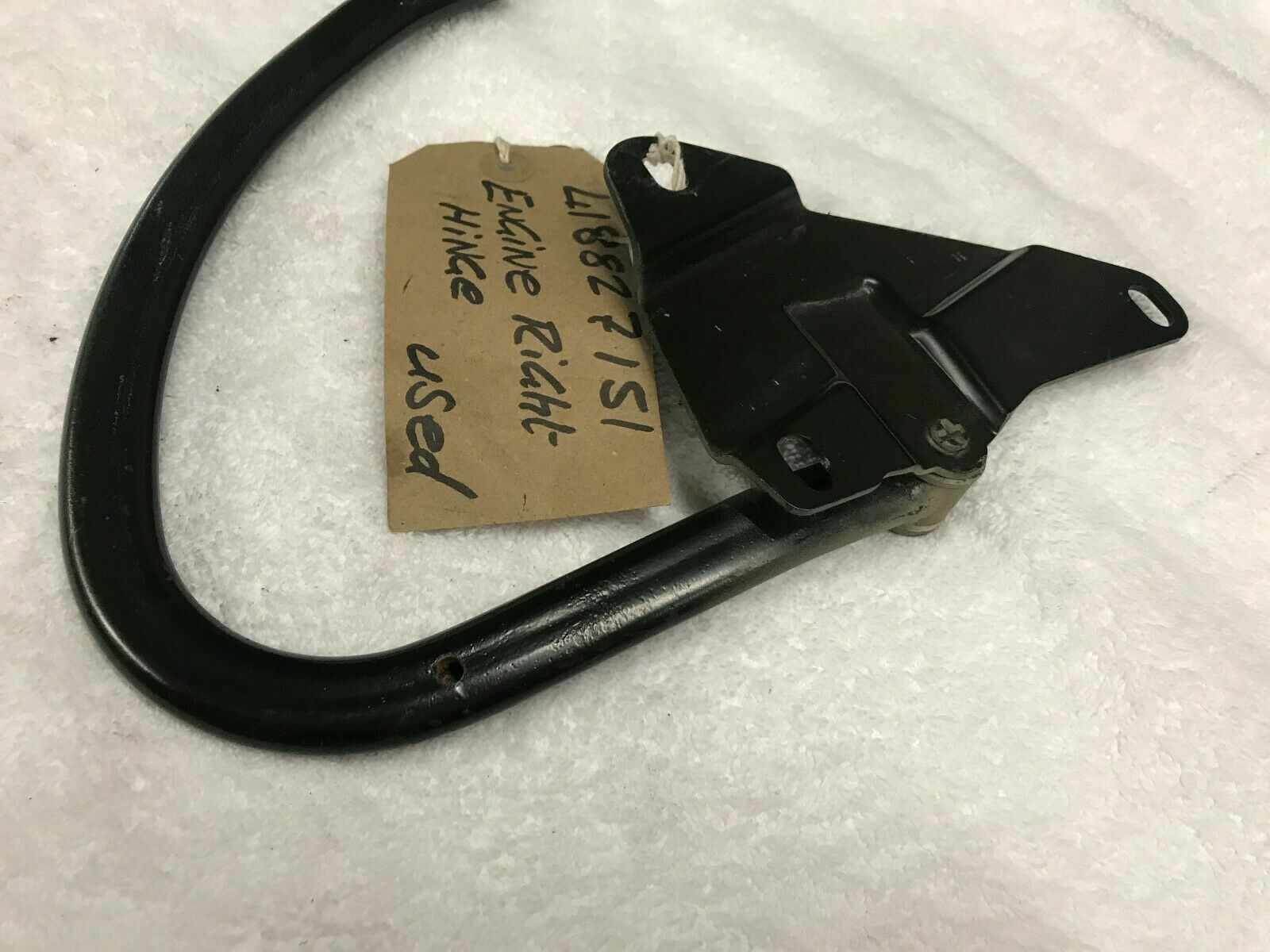 LAMBORGHINI MURCIELAGO LP640 PASSENGER RIGHT SIDE HOOD HINGE OEM 418827151