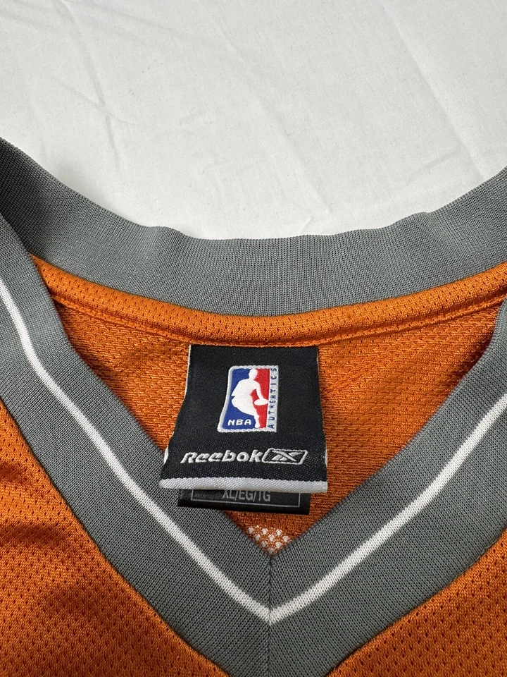 Camiseta deportiva cosida naranja XL Reebok Phoenix Suns Shawn Marion #31 NBA Y2K DE COLECCIÓN Foto 4 de 4