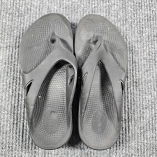 OOFOS Sandals Mens Size 7 Womens Size 9 EU 40 Black OOriginal Recovery Flip Flop