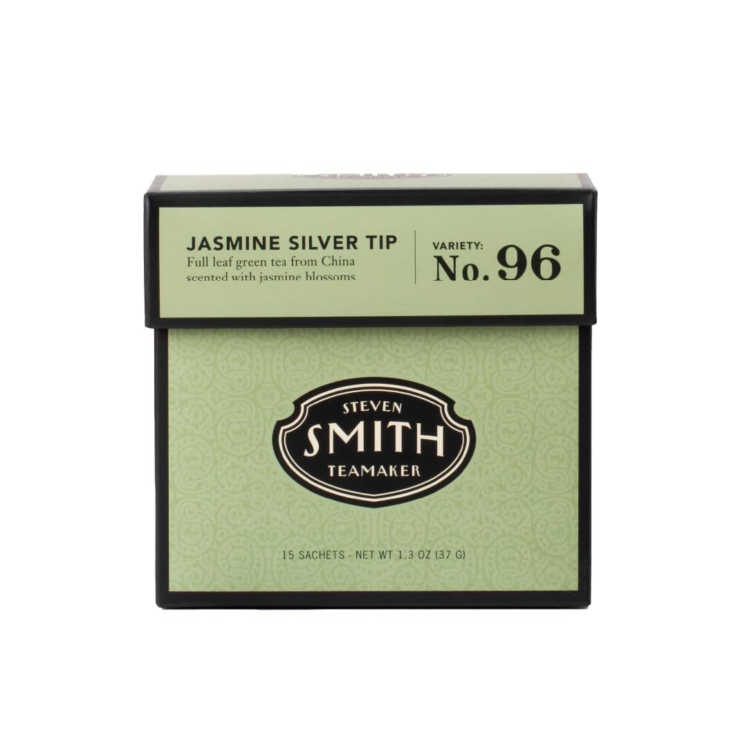 Maker Jasmine Silver Tip Green Tea 15 Sachets 100% Compostab