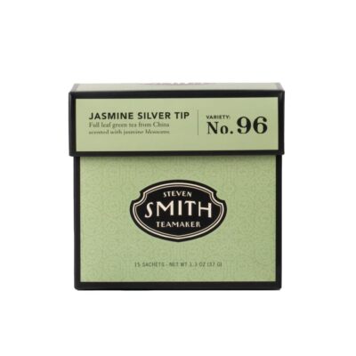 Smith Teamaker Jasmine Silver Tip Green Tea 15 Sachets 100% Compostable