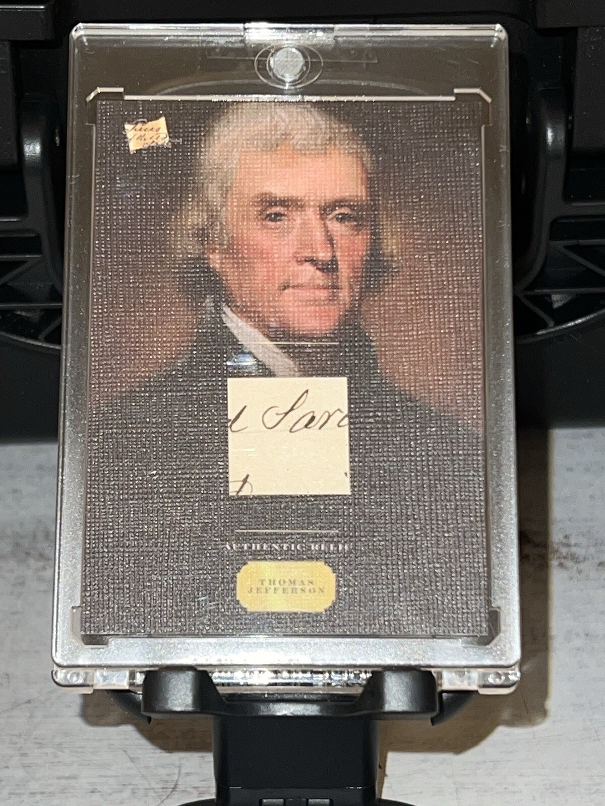 Thomas Jefferson Pieces Of The Past 2023 Canvas Written Relic 🇺🇸🦅