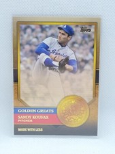 Sandy Koufax 2012 Topps Baseball Golden Greats #GG50 NrMt