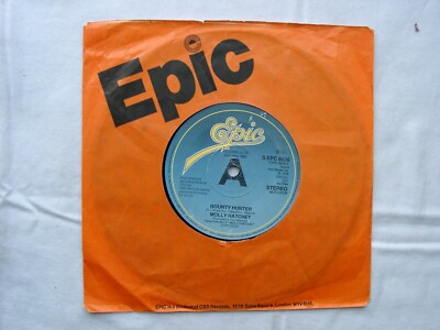 MOLLY HATCHET - Bounty Hunter 7'' - S EPC 8636 - 1980 - UK             PROMO COPY