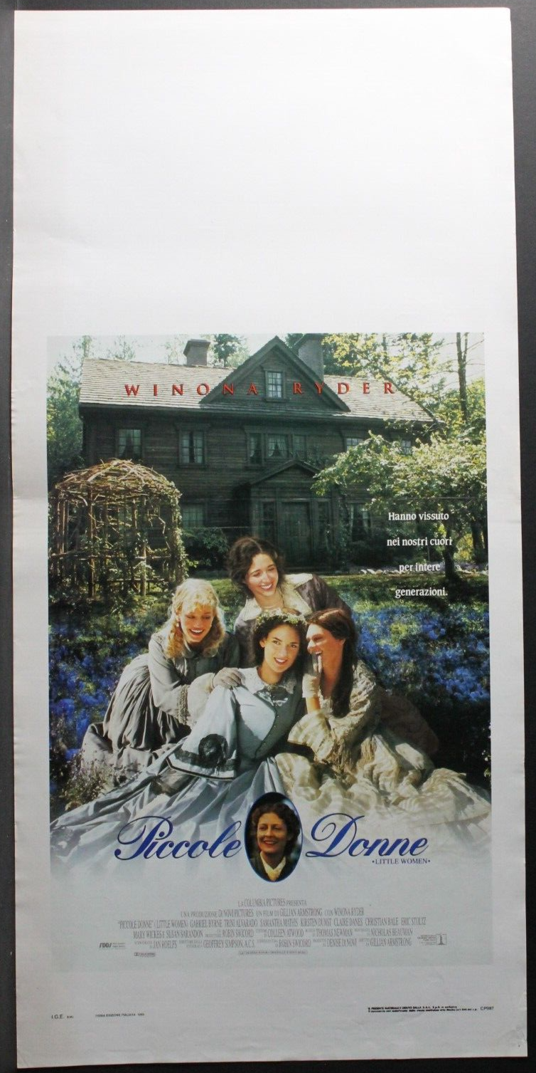 Locandina originale film Piccole donne (1994) - Regia di Gillian Armstrong