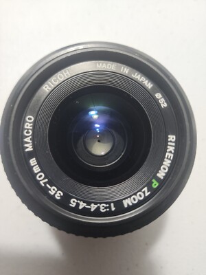 Ricoh Rikenon P Macro Zoom 1:3.5-4.5 35-70mm Lens Pentax mount