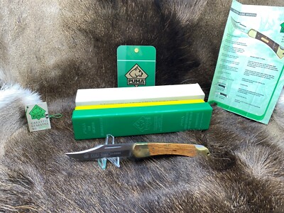 1987 Vintage 970 Puma Game Warden Knife & Jacaranda Handles Mint In Box - A2