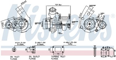 1x NISSENS 93252 Lader Aufladung für Iveco