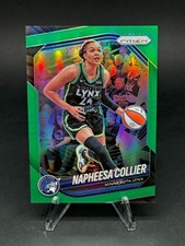 2025 Panini Prizm WNBA Napheesa Collier Green Prizm Card #8 Minnesota Lynx