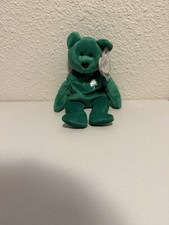 Ty Beanie Baby Erin The Bear 1997 Retired Plush Toy