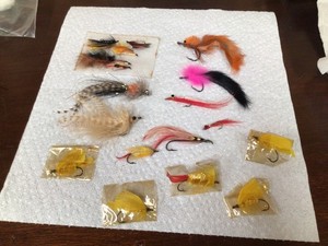19 Unknown Fly fishing Flies Lures