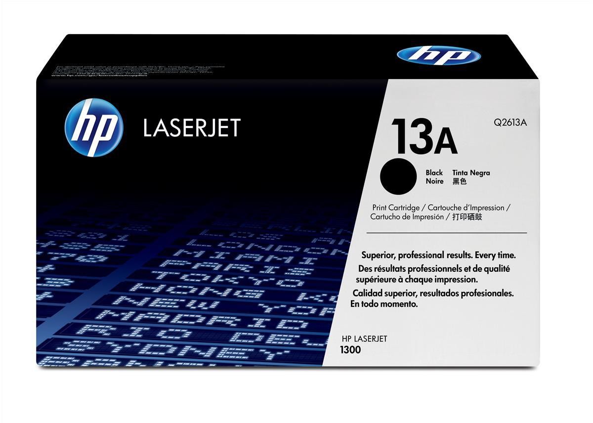 Genuine HP 13A Q2613A Black Toner Cartridge For HP Printer 1300 Opened VAT Inc