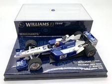 MINICHAMPS WILLIAMS F1 BMW FW24 2002 J P MONTOYA 2ND HALF OF 02 400 020106 1/43