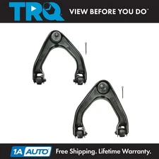TRQ Front Upper Control Arm & Balljoint Ball Joint Pair for 92-96 Honda Prelude