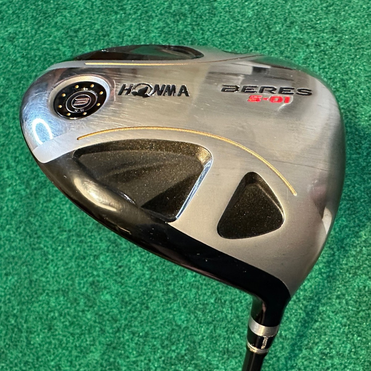Honma Beres S-01 Driver 10° RH R Flex 2 Star ARMRQ6 45 Shaft Good