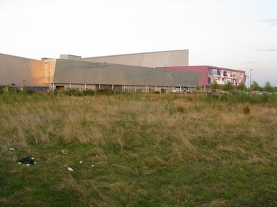 Foto A3 Xscape vom King's Inch Renfrew Eine weniger als schmeichelhafte Ansicht c2012