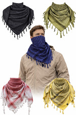 Military Army Shemagh Tactical Scarf   100 Cotton Unisex Arab Desert Keffiyeh
