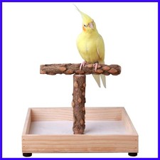Bird Stand Tabletop,Portable Tee Stand, Parrot Play Stand Perch Gym for Small...
