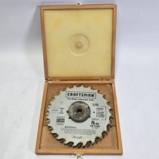 Craftsman Twin-Blade Adjustable Dado Set 8" 48T Carbide C200 932668 w/ Case 