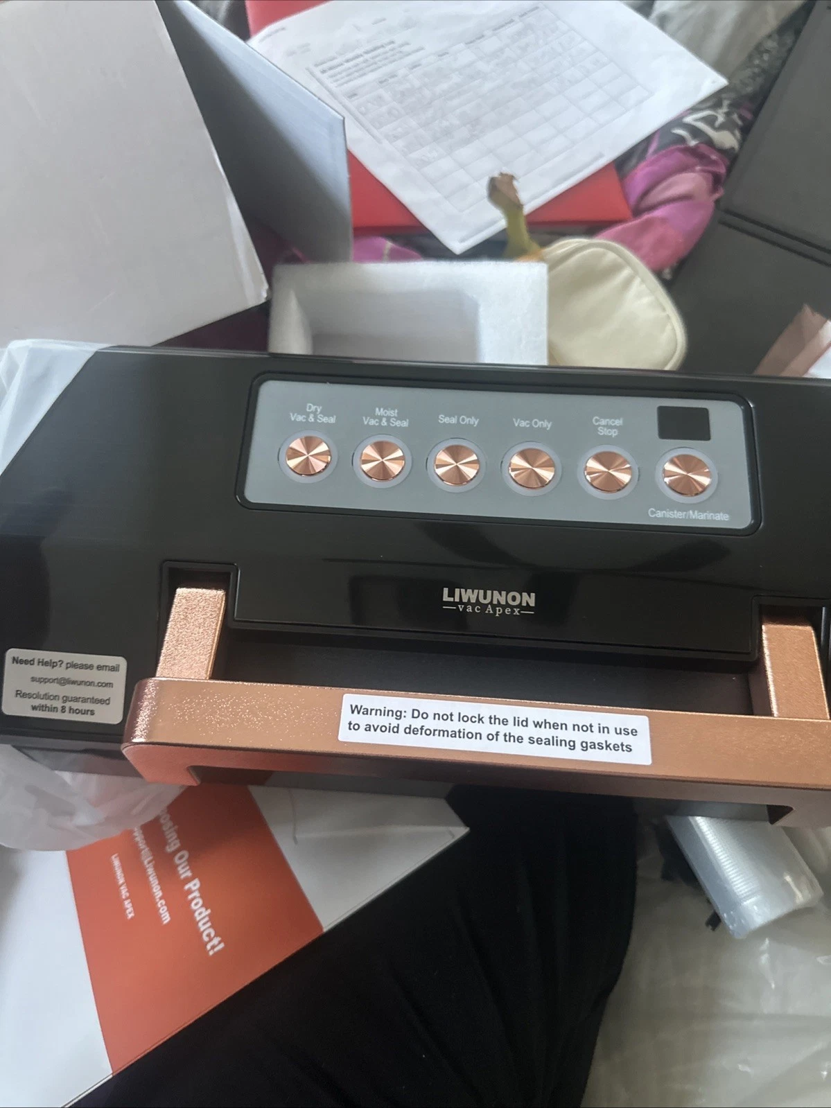 Powerful Suction Vacuum Sealer Machine,Commercial Fully Automatic Food Vacuum...