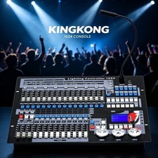 1024 Kingkong Controller Dmx Console Dmx 512 Stage Light Mixer With Road Case 1024 Kingkong Controller Dmx Console Dmx 512 Stage Light Mixer With Road Case