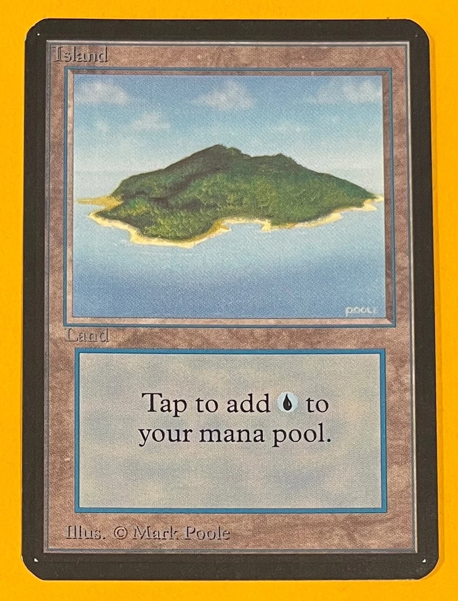 Land Magic: The Gathering Limited Edition-Alpha Individual Trading