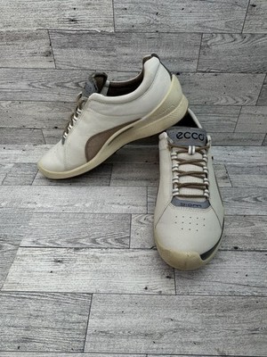 Ecco Biom Shoes Womens Size 38 Yak Leather Natural Motion Golf Sneaker