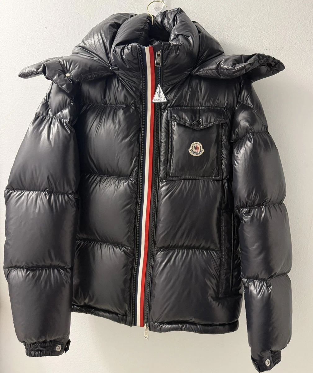 c*o様 Vegan Leather Shell Down Jacket S Vegan Leather Shell Down Jacket S Faux Leather Outer Shell Puffer