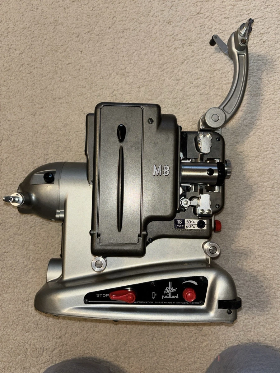 Bolex Vintage Movie Projectors and Screens 8mm Movie Film Format