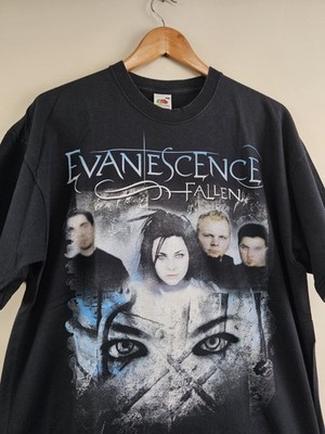 2003 Evanescence Fallen Band Black Short Sleeve Unisex Tshirt S-5XL KH12175