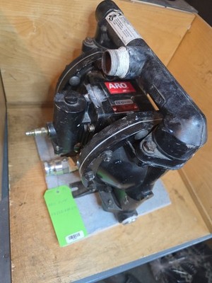 Aro PD10A-AAP-FTT Double Diaphragm Pump, Aluminum, Air Operated, Ptfe, 52 Gpm