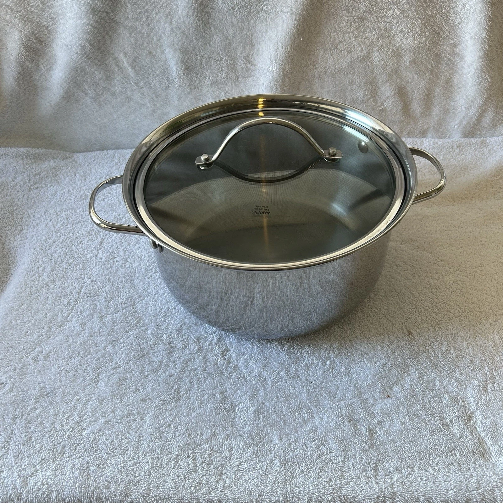 Martha Stewart - Exclusively For Macy’s - 8.5 Qt 98 - Stainless Steel Pot w/Lid